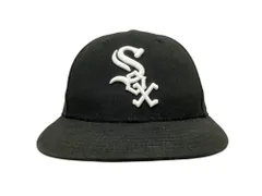 NEWERA (ニューエラ) 59FIFTY Authentic MLBオンフィールド シカゴ・ホワイトソックス ゲーム キャップ 57.7cm ブラック メンズ/028