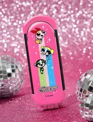 THE POWERPUFF GIRLS 　パワーパフガールズ　ヘアブラシ　ミラー付き　くし　鏡　パワパフ　バブルス　ブロッサム　バターカップ　コーム　可愛い　アメコミ　キャラクター　平成　レトロ　ギフト　プレゼント　海外雑貨