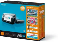 Wii U すぐに遊べるファミリープレミアムセット(クロ)(中古品)