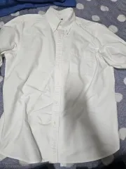 UNIQLO オックスフォード シャツ 白 XL