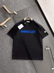 【今日特価】MON 2025SS 最新款 円領ファッション T シャツ