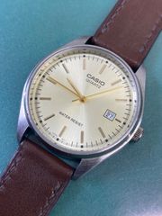 CASIO STANDARD ドレスウォッチ ゴールド SSミラネーゼ - メルカリ