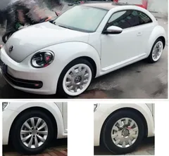 Volkswagen ビートル 17インチ ホイールタイヤセット 2020年 THE BEETLE 純正ホイール 4本セット 17インチ 超美品VW Audiの