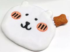 未開封】自分ツッコミくま ぬいぐるみフェイスポーチ（nanacoカード