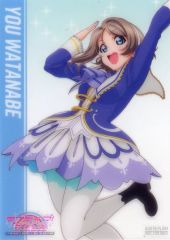 [중고] 캐릭터 카드 와타나베 요 [러브라이브! 선샤인!! The School Idol Movie Over the Rainbow 클리어 카드] 4DX 입장자 선물 제2탄