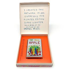 ジッポー　Zippo　ジェームス・リジィ　james rizzi 　デザイン　 ”THE BIG APPLE”　2000個限定　未使用品