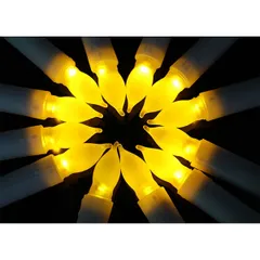 LEDキャンドルライト 暖光色 12本セット