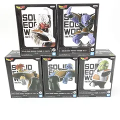 【未開封】ドラゴンボールZ SOLID EDGE WORKS -THE出陣- ギニュー特戦隊 5種 セット
