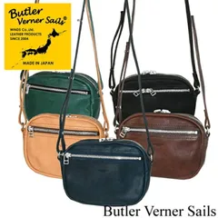 ButlerVernerSails　バトラーバーナーセイルズ JA-2828　ホースレザーシンプルミニショルダー　MADE IN JAPANのサムネイル