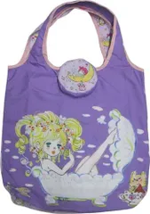 水森亜土　亜土ちゃん　アドちゃん　エコバッグ バスタイム AD-8968 パープル