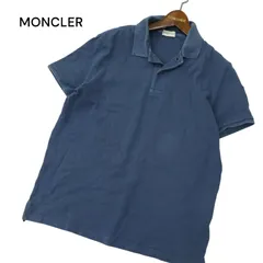 モンクレール　ポロシャツ　ロゴワッペン　シンプルカジュアル　ヴィンテージ MONCLER ポロシャツ ロゴワッペン モンクレール くすみピンク XS