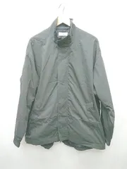 ◇ remer リメール シンプル 薄手 ジップアップ 長袖 ジャケット サイズＭ チャコールグレー系 メンズ P  【1404040003776】のサムネイル