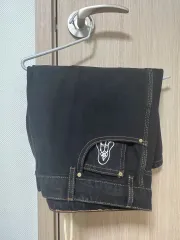 butter goods刺繍 ダークグレー ショートパンツ Butter Goods(バターグッズ) ハーフ・ショートパンツ(メンズ