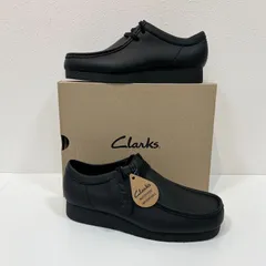 Clarks　完全防水　ワラビーエヴォウォータープルーフ　23.0cm～25.0cm　Black Leather