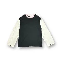 国内正規 MARNI シャツ切替カットソー 長袖Tシャツ マルニ HUMU0181QS ブラック 46 67174A5のサムネイル