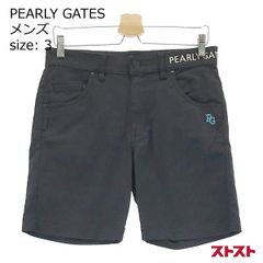 新品 パーリーゲイツ 近年 ストレッチ ハーフパンツ チェック サイズ6