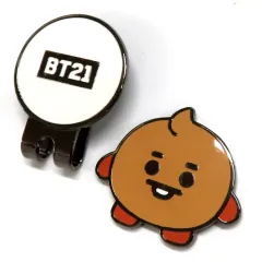 【中古】マーカー・タグ SHOOKY(シュガ) ボールマーカー 「BT21 GOLF BABY」