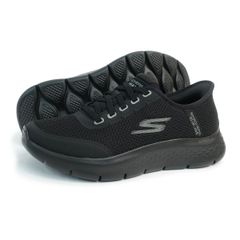 【新品】SKECHERS スケッチャーズ スリップインズ ハンズフリー スニーカー スリッポン ゴー ウォーク フレックス 216332 BBK ブラック GO WALK FLEX