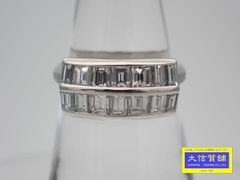 PM1000 プラチナ ダイヤ リング 1.60ct 13号 8.65g 中古A+ 【送料無料】 C-9438【質屋出品】