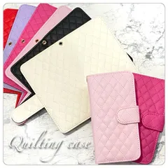 スマホケース 手帳ケース iPhoneケース 全機種対応 キルト キルティング 人気 かわいい おしゃれ