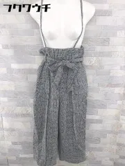 ◇ ◎ fifth フィフス チェック サスペンダー付き パンツ サイズM グレー系 レディース  【1103310005358】