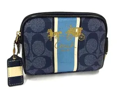 2025年最新】COACH ポーチ シグネチャーの人気アイテム - メルカリ