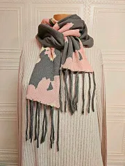TOCCA トカ シルク 85 % カシミア 15 % 二重層 ハイグレードショール ( 6 2枚目の写真 色)