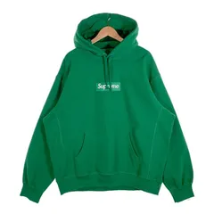 SUPREME シュプリーム 24AW Box Logo Hooded Sweatshirts ボックスロゴ プルオーバースウェットパーカー グリーン Size XL