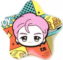[중고] 배지·핀즈 얼엠(BTS/방탄 소년단) Butter 치비구루미 스타형 빅캔 배지 [TinyTAN]