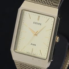 SEIKO ALBA ESTATE V701-5000 MENS QUARTZ - メルカリ