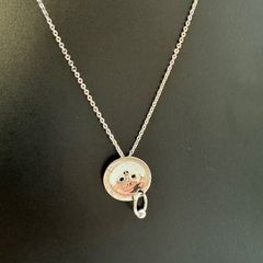 Dior ディオール ネックレス ボタンモチーフ