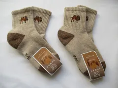 モンゴルキヤメルウール靴下２足セット(サイズ21-23)