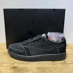 NIKE 2022 AIR JORDAN 1 LOW OG SP BLACK PHANTOM 24.0cm DM7866-001 TRAVIS SCOTT CACTUS JACK ナイキ トラヴィススコット エアジョーダン1ロー ブラックファントム スニーカー