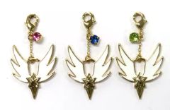 [Used] Keychain Sailor Starlights Mini Charm Set (Sailor Star Lights) "Sailor Moon Cosmos" Movie - Loppi Limited Edition