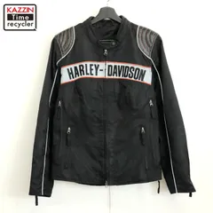 断捨離 Harley-Davidson ブラック ナイロン ジャケット HARLEY DAVIDSON ハーレーダビッドソン メッシュジャケット