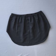 付け裾 レイヤード つけ裾 フェイクレイヤード 重ね着風 シャツ レディース 着け裾 ブラック