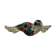 鳥 ブローチ ピンバッジ ピンバッチ アメリカ 輸入雑貨 アクセサリー brooch-5012