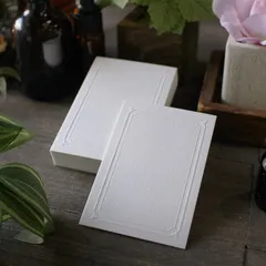 ムエット (香料試験紙・試香紙)【30枚】54mm×80mm フレーム