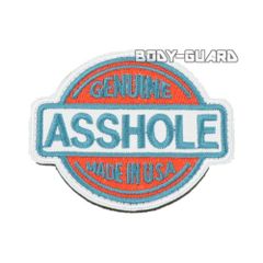 GENUINE ASSHOLE　円形ワッペン
