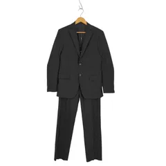 ボナジョルナータ BUONA GIORNATA シャドーストライプ シルク混 2B テーラードジャケット スラックスパンツ スーツ セットアップ メンズ import：M 