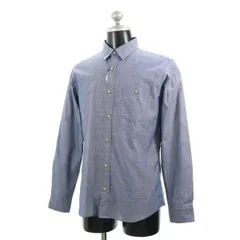 新品 泥棒日記 バック 切替 長袖 シャツ どろぼうにっき 風呂敷柄 唐草模様 絣 ネイビー メンズ メール便可 【200228】