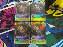 ワンピースカード  シャーロット・クラッカー　SR　4枚　OP03-108　強大な敵　ONE PIECE CARD THE BEST　ビッグ・マム海賊団　黄