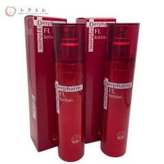 【トクキレ】エスト・コミュ Derpharm デルファーマ FLフラーレンローション100ml×2点セット まとめ売りお買い得 未使用 高濃度フラーレン配合