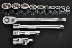 SIGNET シグネット 工具セット ラチェットハンドル ソケット10個他のサムネイル