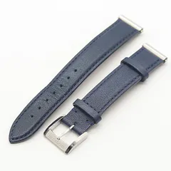 【新品/未使用】【 MICHEL HERBELIN 】レザー調時計ベルト コードバンレザー 新喜皮革 ブラック | ボックスステッチ 時計