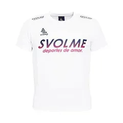 スボルメ(SVOLME) ジュニア ロゴプラクティスTシャツ 183-85600 ホワイト 110cm