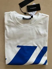 【新品】J.LINDEBERG　メンズTシャツ　48サイズ（L）ホワイト　※即購入不可のサムネイル