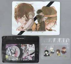 【中古】雑貨 集合 特製3種ジッパーバッグ 「文豪ストレイドッグス」 ヤングエース 2022年11月号特別付録