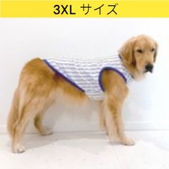 メルカリ 犬服 接触冷感 3XL 野球ユニフォーム Tシャツ ストライプ 中型犬 大型犬 ひんやり クール ベスト 熱中症対策 doggystar ドッギースター