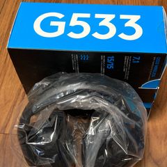 Logicool G ゲーミングヘッドセット G533 美品　PS5 PS4 PC Switch Xbox ワイヤレス Dolby 7.1ch usb ノイズキャンセリング 折り畳み式 マイク付き 軽量